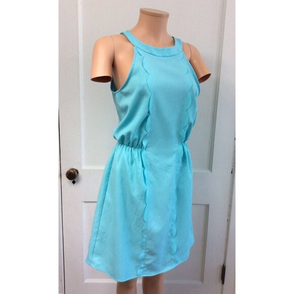 AINA BE Summer Dress Tie Back Womens Large - Picture 4 of 5